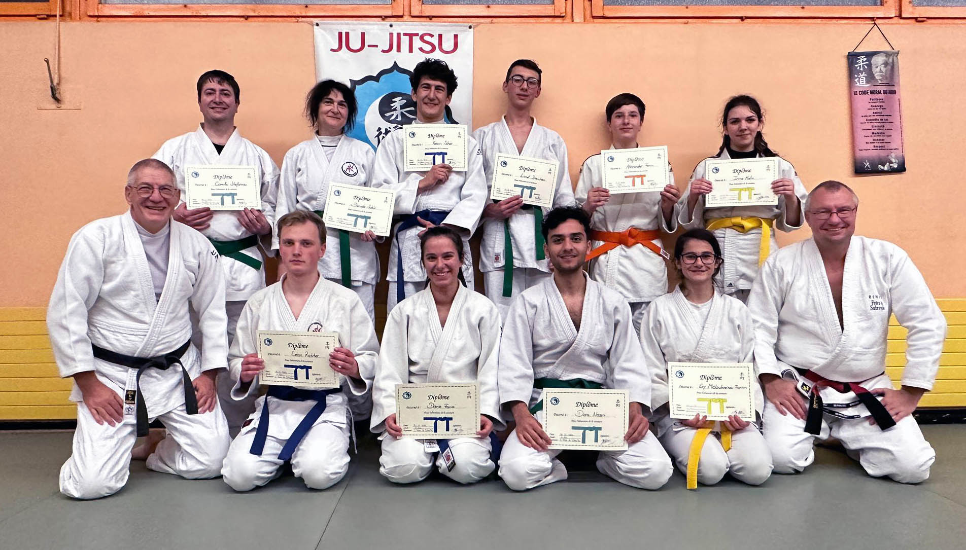 Passage de ceinture Ju-Jitsu 10.12.2022